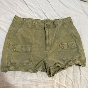 American Eagle Women's Olive Green Shorts